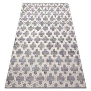 Alfombra Core W6764 Enrejado Trébol Marroquí - Estructural, Dos Nive 160x220 Cm