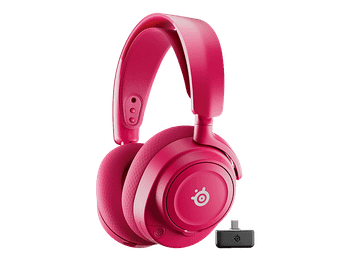 Auriculares gaming - SteelSeries Arctis Nova 7 Gen 2, +50h Autonomía, 2,4 GHz inalámbrico + Bluetooth, Magenta
