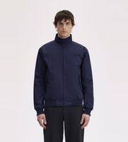 fred perry para hombre j7320 chaqueta harrington azul xl casual algodon