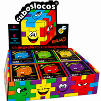 expositor de 60 cubos locos de evaland los cubos locos son rompecabezas en 3d estimulan la imaginacion desarrollan la inteligencia y favorecen las propiedades cognitivas un juego para todas las