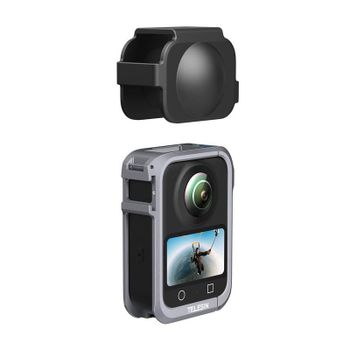 Carcasa metálica Telesin para DJI Osmo 360 con montaje universal