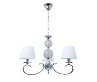 lampara de techo metal color cromo serie ordonez 60cm
