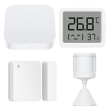 Xiaomi Smart Home Hub 2 + Sensor Temperatura/Humedad + Sensor Puerta/Ventanas + Sensor Movimiento