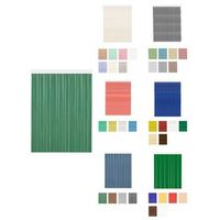 jardin202 - cortinas de exterior impermeables  cortinas antimoscas para terrazas y porche  130 x 240 cm marbella - verde  130 x 240 cm marbella - verdejardin202