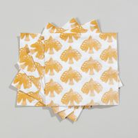 pack de 20 servilletas de papel con pajaros amarillos