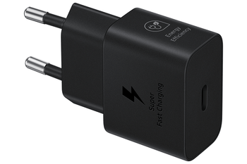 CARGADOR RAPIDO 25W USB-C BLACK