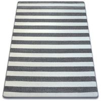 alfombra sketch - f758 grisblanco - rayas 180x270 cm