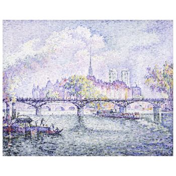 Cuadro lienzo - Le Pont Des Arts - Paul Signac - cm. 80x100