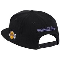 mitchell and ness gorra los angeles lakers para hombre
