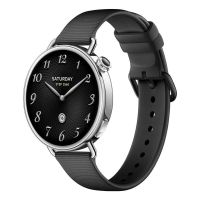 xiaomi watch s4 bluetooth 41mm amoled plata negra resistencia agua 5atm spo2 pulsometro sueno