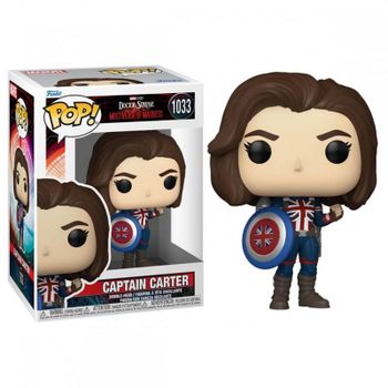 Funko Pop Marvel Doctor Strange Multiverso de la Locura Capitana Carter