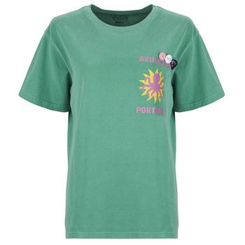Newtone Camiseta AZUL TRUCKER para mujer