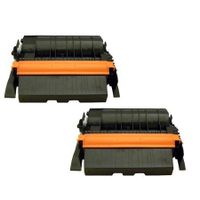 compatible multipack lexmark t644tn printer toner cartridges 2 pack -0064036he