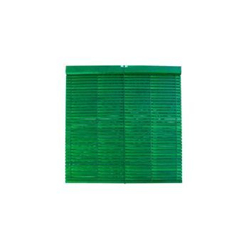 Jardin202 - Persiana De Madera Alicantina Con Polea Metálica - Estor Enrollable Para Ventanas, Puertas, Salón  125 X 200 Cm (verde (barnizada))  125 X 200 Cm (verde (barnizada))jardin202