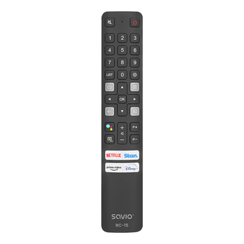 MANDO TV SAVIO RC-15 COMPATIBLE TCL SMART TV