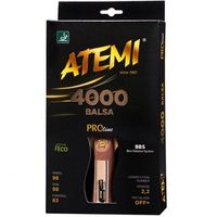 raqueta de ping pong anatomica atemi 4000 balsa