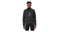 chaqueta de lluvia vaude kuro negra