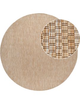 Alfombras de interior y exterior Venezia natural 160 cm redondo