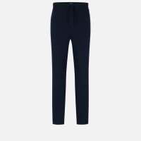 boss bodywear waffle-knit cotton-blend pants - s