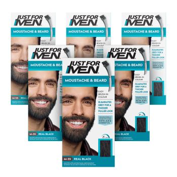 Just For Men Brush-In Facial Hair Colour Real