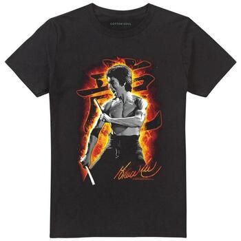 Bruce Lee Camiseta Dragon Fire para hombre