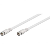 goobay cable antena f machomacho 15m blanco