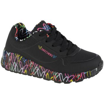 Skechers Zapatillas Baskets uno lite lovely luv facile à nettoyer para niña