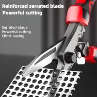 tijeras multifuncionales para electricistas dgev herramienta de corte y prensado de cables con funcion de llave inglesa para cortar laminas metalicas y cables