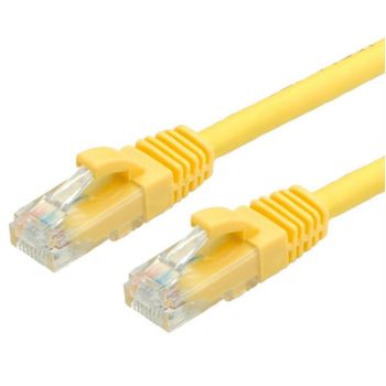 Equip Cable de Red UTP Cat 6 0,5m Amarillo
