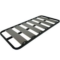 somier 90x190 tubo acerado 40x30 mm laminas chopo sistema anti-ruido sin pata
