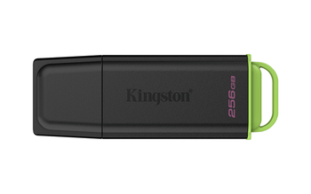 KINGSTON 256GB PORTABLE USB 3.2 GEN 1 DATATRAVELER EXODIA BLACK/GREEN