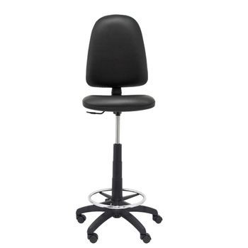 Silla Taburete Ergonmica Sin Brazos. Modelo Ayna Smil Piel