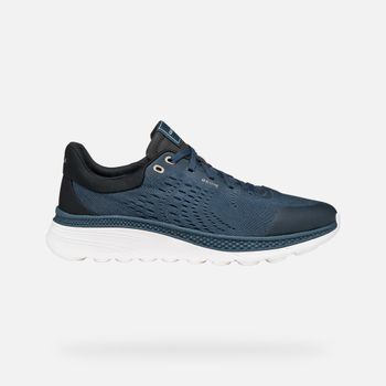 GEOX Spherica Actif X1 Hombre Azul Colombino Oscuro/negro