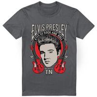 elvis presley camiseta elvis rock para mujer