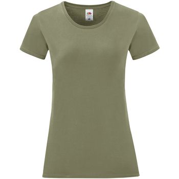 Fruit Of The Loom Camiseta Iconic para mujer