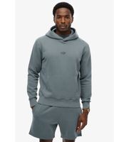 superdry para hombre m2014442a sudadera con capucha micro logo hood azul s casual algodon