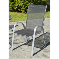 pack de 2 sillones apilables para jardin y terraza