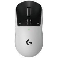 raton logitech pro x2 superstrike inalambrico 44000 dpi blanco haptico lightspeed