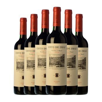 Coto De Rioja Vino Tinto Coto De Imaz Rioja Reserva Botella Medium 50 Cl 13.5% Vol. (pack De 6 Unidades)