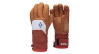 black diamond guantes impulse mujer rojo marron
