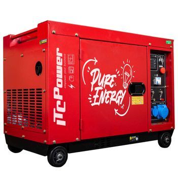8000d Red Edition Generador Diésel Monofásico 6300 W Itcpower
