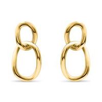 pendientes de mujer de plata 925 banados en oro