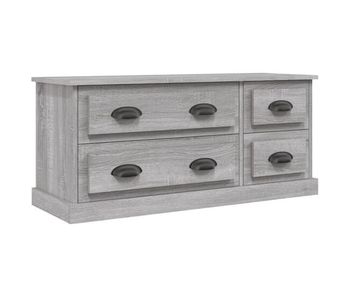 Mueble para tv - mueble tv - mesa de tv madera contrachapada gris sonoma 100x35,5x45 cm