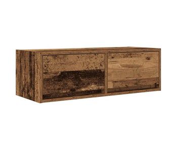 Mueble para tv madera contrachapada envejecida 80x31x25,5 cm