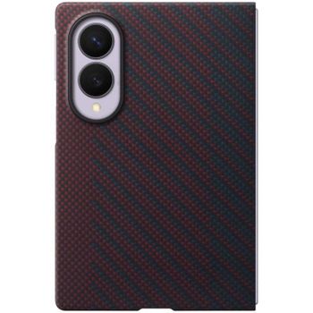 Funda para móvil Samsung Magnética Fibra de carbono Violeta para Galaxy Z Fold8