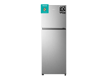 Frigorífico dos puertas - Hisense RT422N4ACE, No frost, 169.6 cm, 325 l, Tecnología inverter, Inox