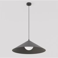 lampara de techo osum l negro opal