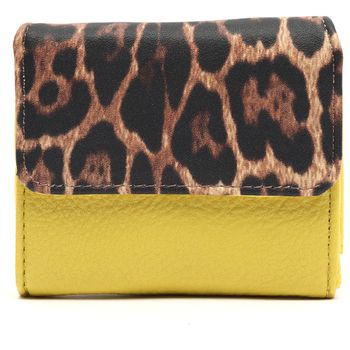 Misako Monedero Diver monedero pequeño estampado animal para mujer