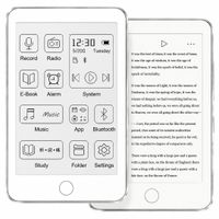 famue no game reproductor de mp3 y e-book anti-adiccion pantalla de tinta electronica de 35 radio fm hifi sin perdidas bluetooth sin luz azul 128gb integrados