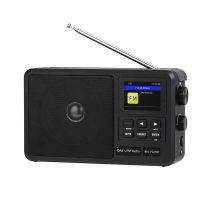 hrd cs-806 radio fm portatil radio multifuncion fm wifi dab radio inalambrica compatible reloj despertador y ajust